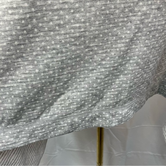 Cabi ATC Reversible Cape XS/S Gray White Travel Lounge wear cotton poncho Spring - Picture 11 of 15